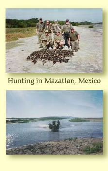Duck Dove Hunting Mazatlan Mexico